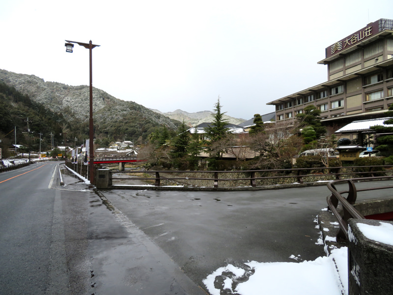 冬の大谷山荘
