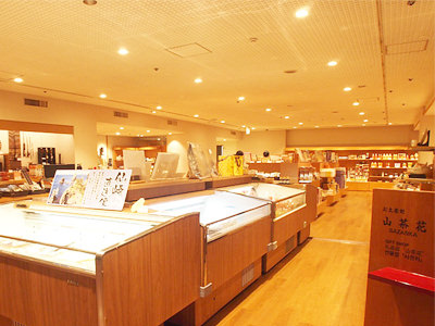 大谷山荘売店山茶花