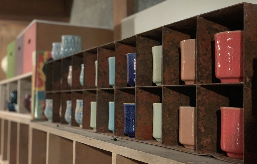 Hagi-pottery-kanekotsukasa-works3-April8th.2019 at Otanisanso
