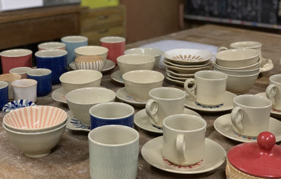 Hagi-pottery-kanekotsukasa-works8-April8th.2019 at Otanisanso